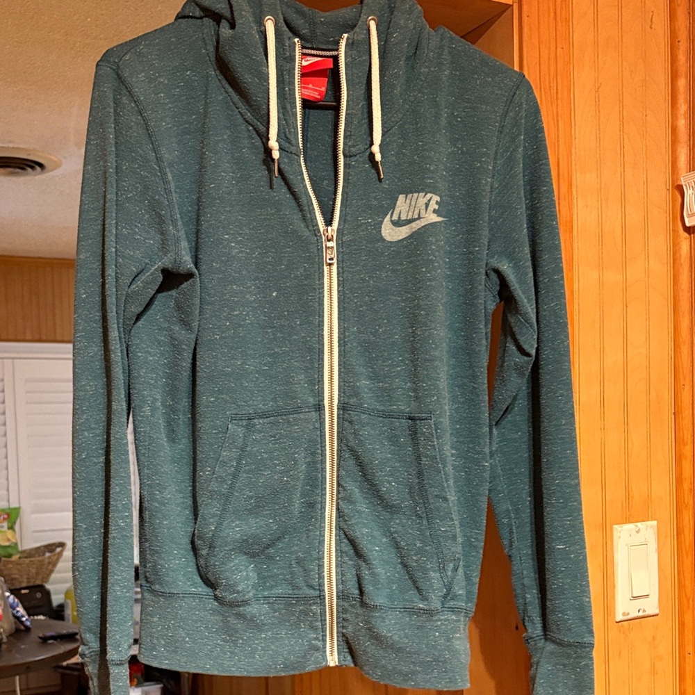 Nike green hoodie
